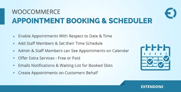 Appointly – WooCommerce Appointment Booking & Scheduler Plugin